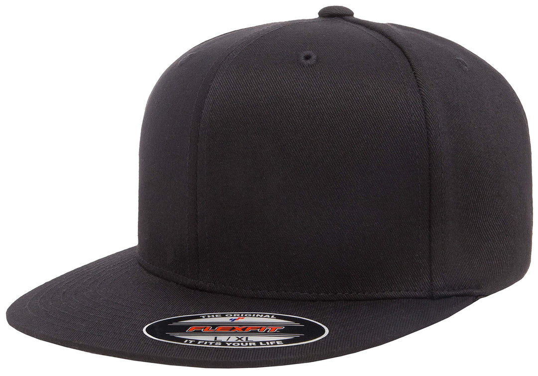 Flexfit Men&#39;s On Field Pro-Baseball Cap, Black,
