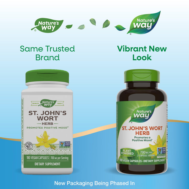 Nature&#39;s Way St. John’s Wort Herb, Promotes a P