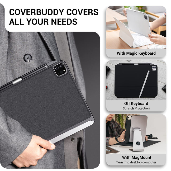 SwitchEasy CoverBuddy 12.9 Case for iPad Pro 2021-2022 