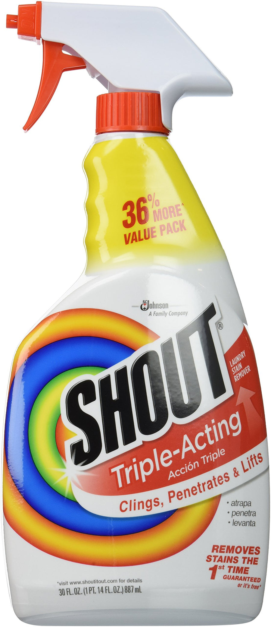 30 Oz (Pack of 2) : Shout, Laundry Stain Remover,trigge