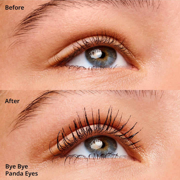 Essence BYE BYE PANDA EYES! Smudge-Proof Volumizing And Defining Mascara 01 Black