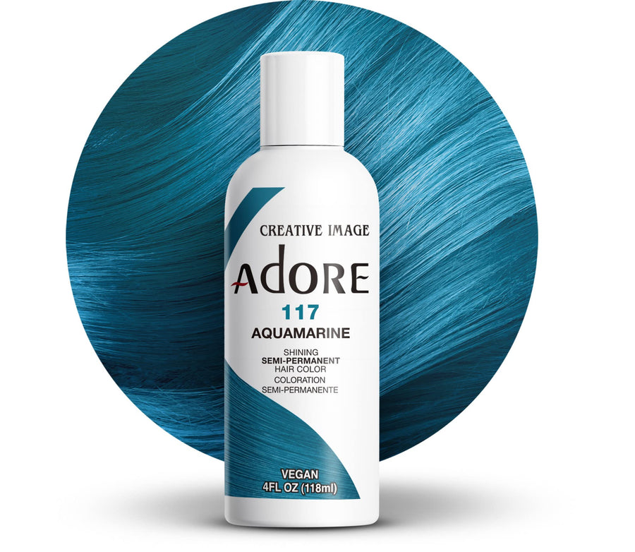 Shining Semi Permanent Hair Colour, 117 Aquamarine