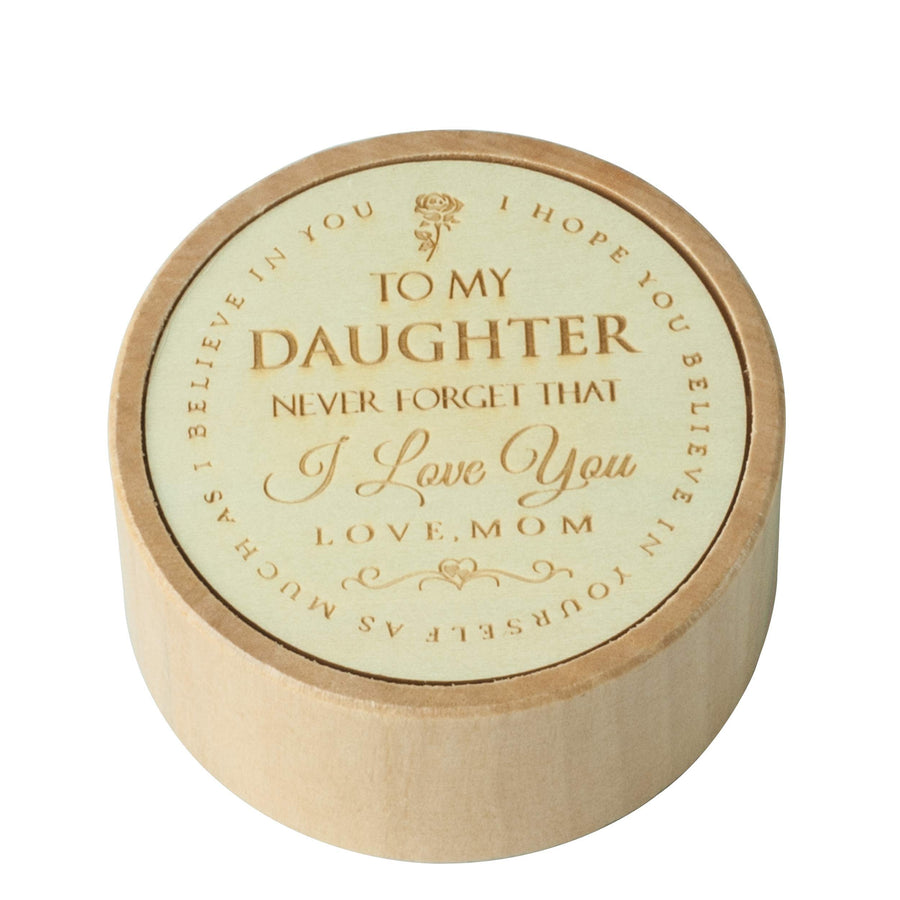 to My Daughter Music Box from Dad, Gift for Graduation, Birthday, You are My Sunshine Tune