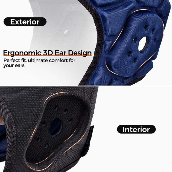 Soft Shell Flag Football Helmet 7v7 Rugby Helmet Padded Headgear Soccer Goalie Goalkeeper Head Protector for Youth Adults