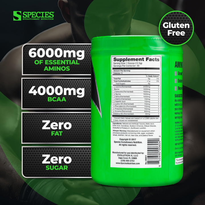 Species Nutrition Amino Evolved EAA &amp; BCAA Powd
