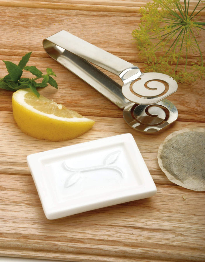 Norpro Stainless Steel Tea Bag Squeezer, Silver