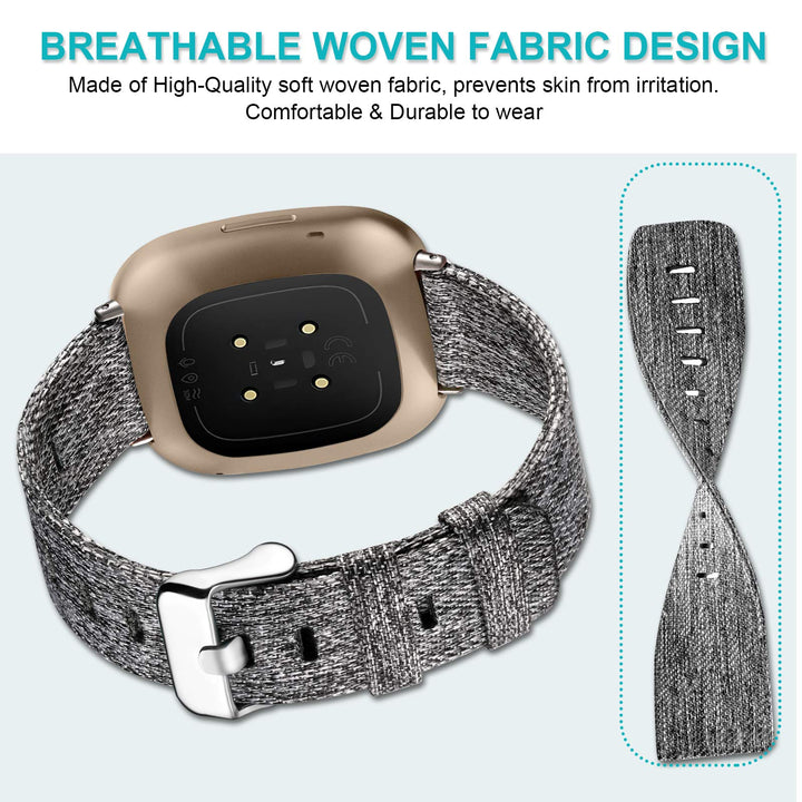 Maledan Compatible with Fitbit Sense and Sense 2 and Ve