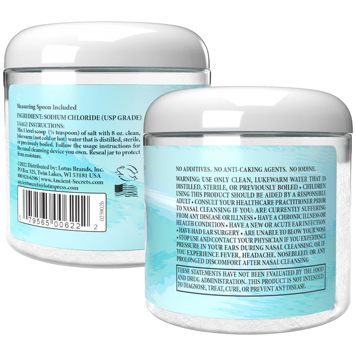 Nasal Cleansing Pot-Salt 10 Ounces