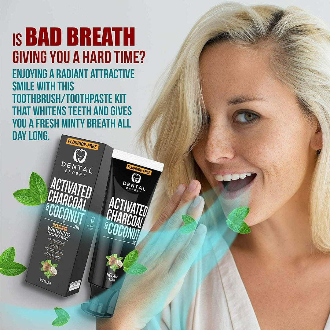 Dental Expert Activated Charcoal Teeth Whitening Toothp