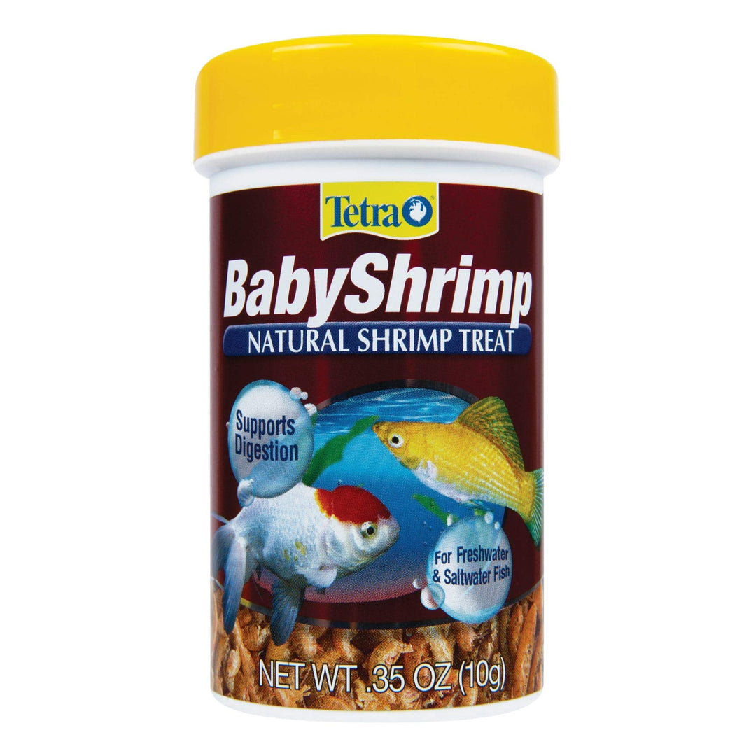 BabyShrimp 0.35 Ounce, Natural Shrimp Treat For Aquarium Fish (033197)