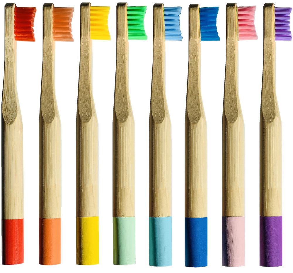 EcoFrenzy - Kids Bamboo Toothbrush - Child Size Soft BP