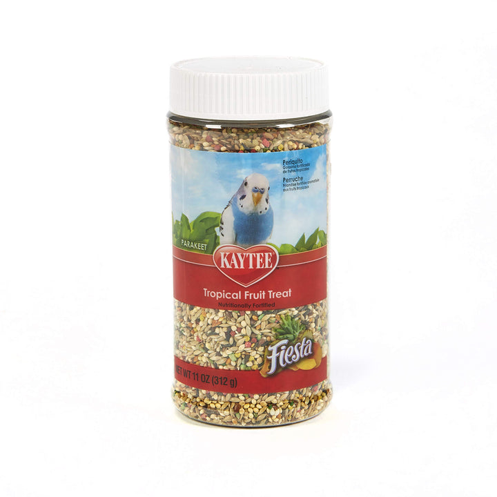 Fiesta Tropical Fruit Treat For Pet Parakeets, 11 oz Jar