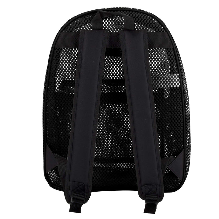 Mesh Backpacks for Kids, Adults, School, Beach, and Travel, Colorful Transparent Mesh Backpacks with Padded Straps