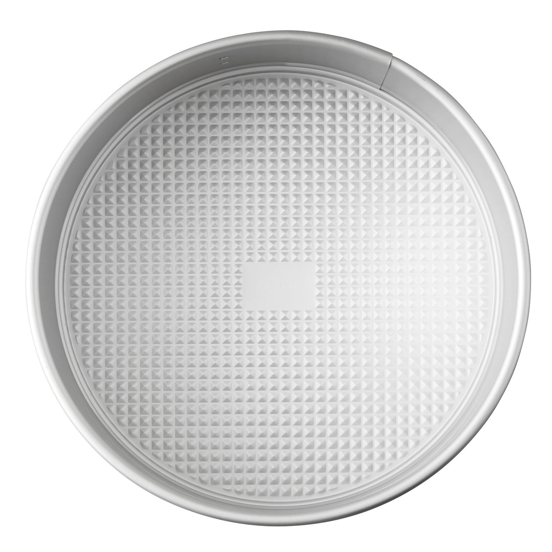 Springform Pan, 9-Inch Round Aluminum Pan for Cheesecakes and Pizza