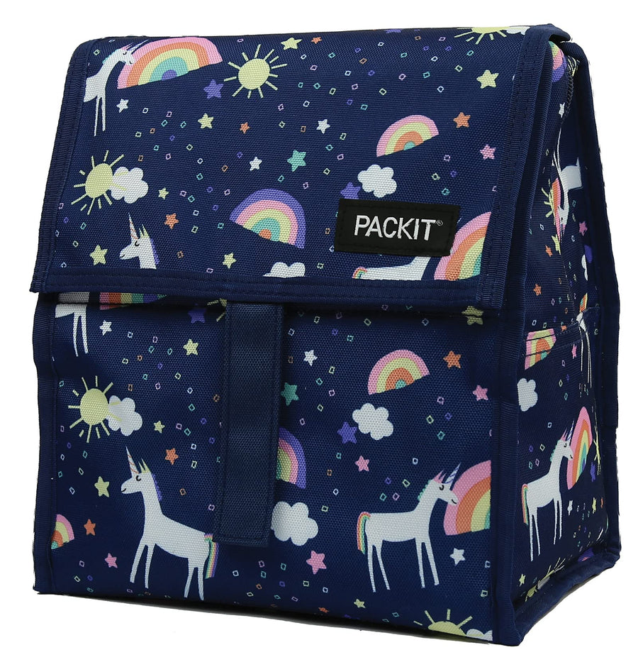 Packit Freezable Lunch Bag, Unicorn Sky