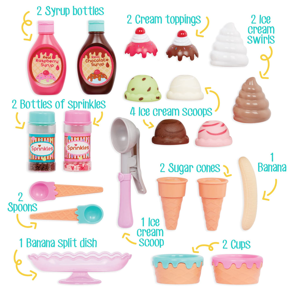 Play Circle Sweet Treats Ice Cream Parlor- Multi Color