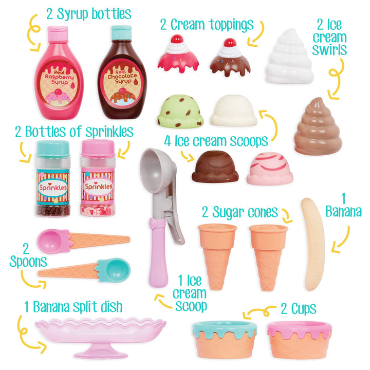 Play Circle Sweet Treats Ice Cream Parlor- Multi Color