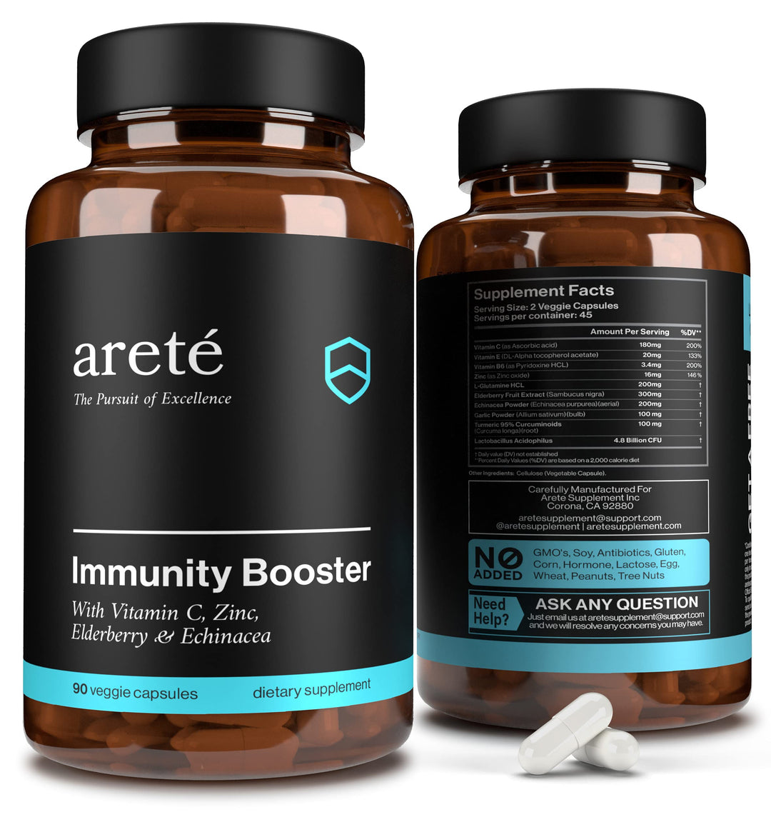 Premium Immunity Booster Supplement – 10 in 1 Natural R
