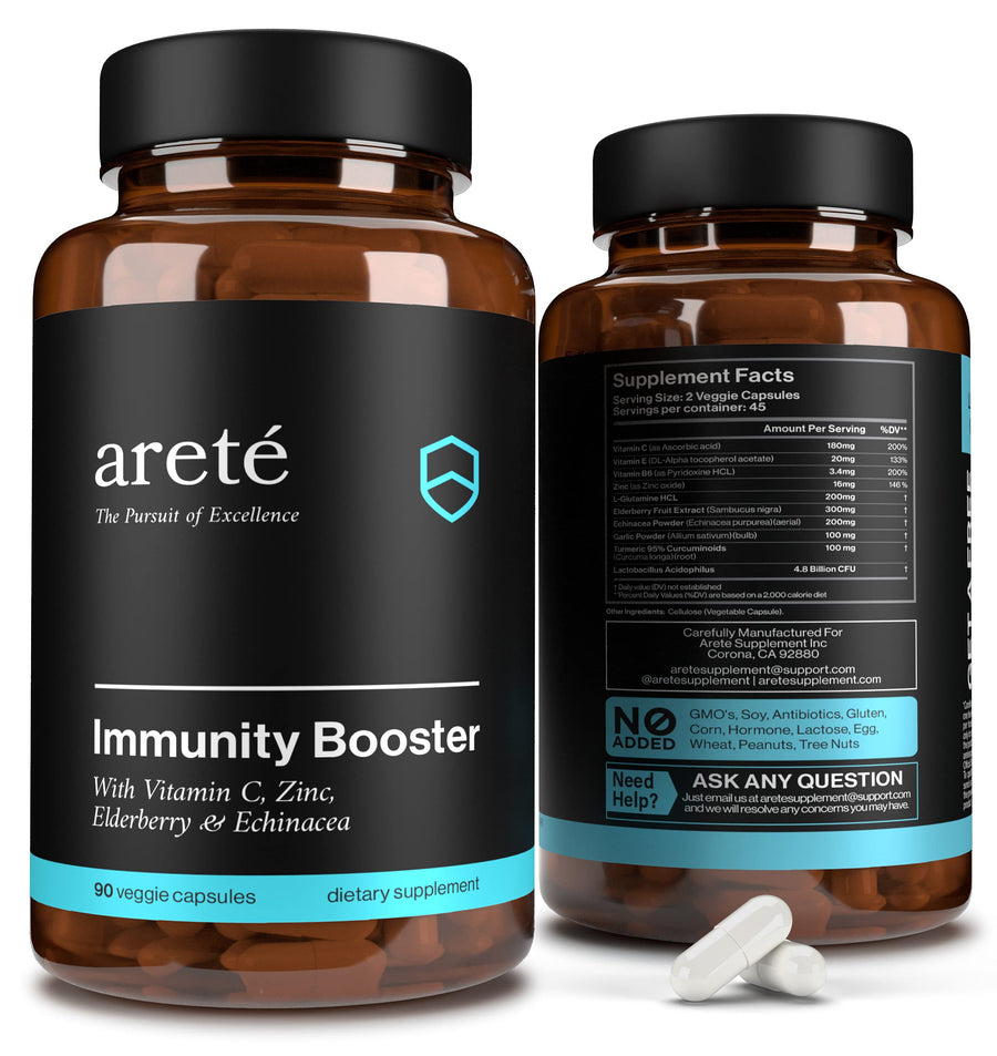 Premium Immunity Booster Supplement – 10 in 1 Natural R