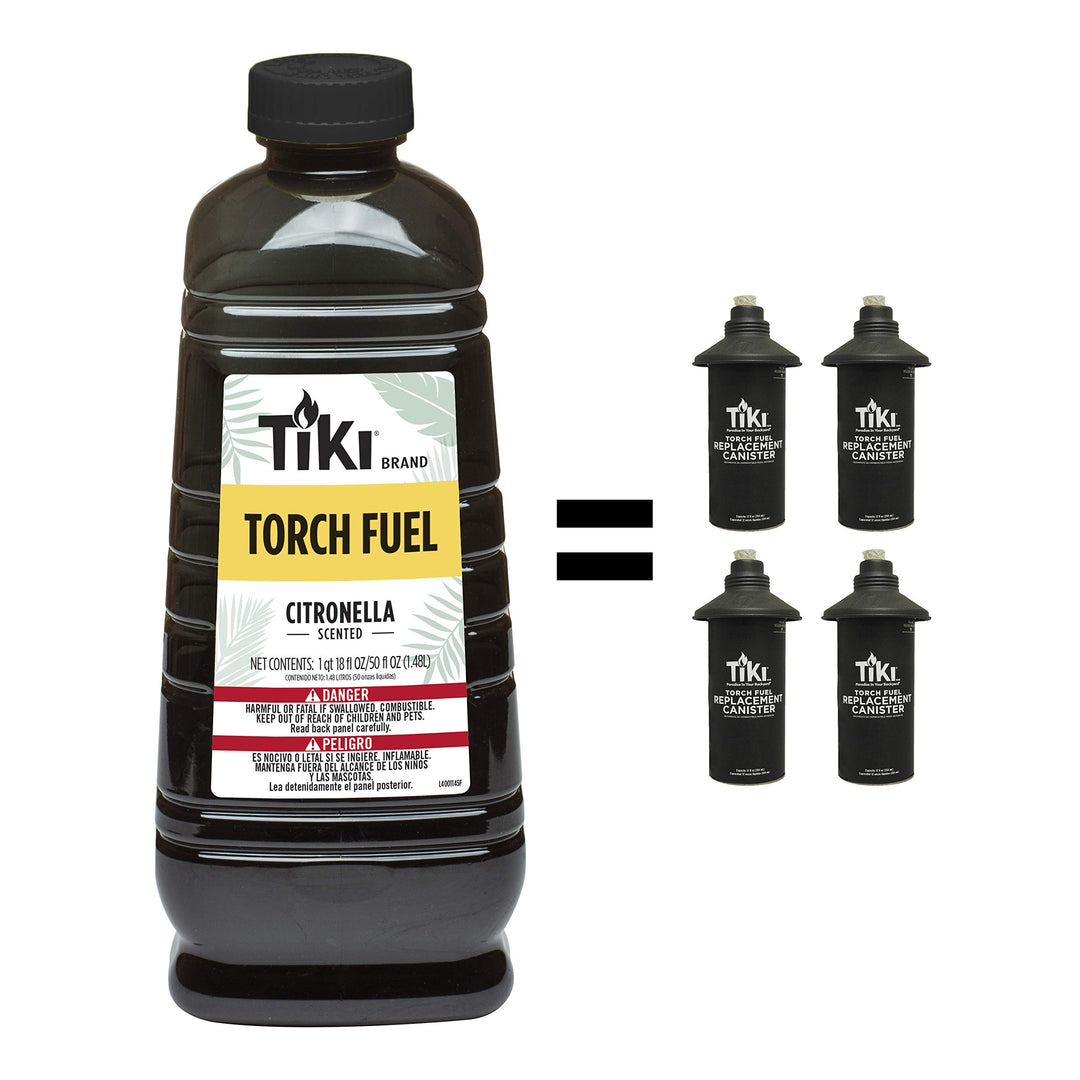 TIKI 1212171 Citronella Torch Fuel, 50-Ounce