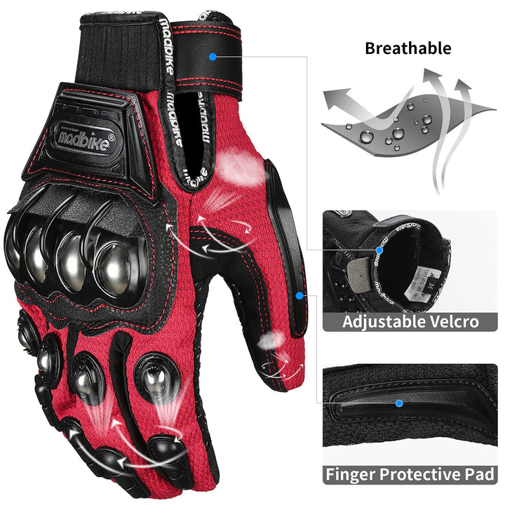 ILM Alloy Steel Touchscreen Bicycle Motorcycle Motorbik
