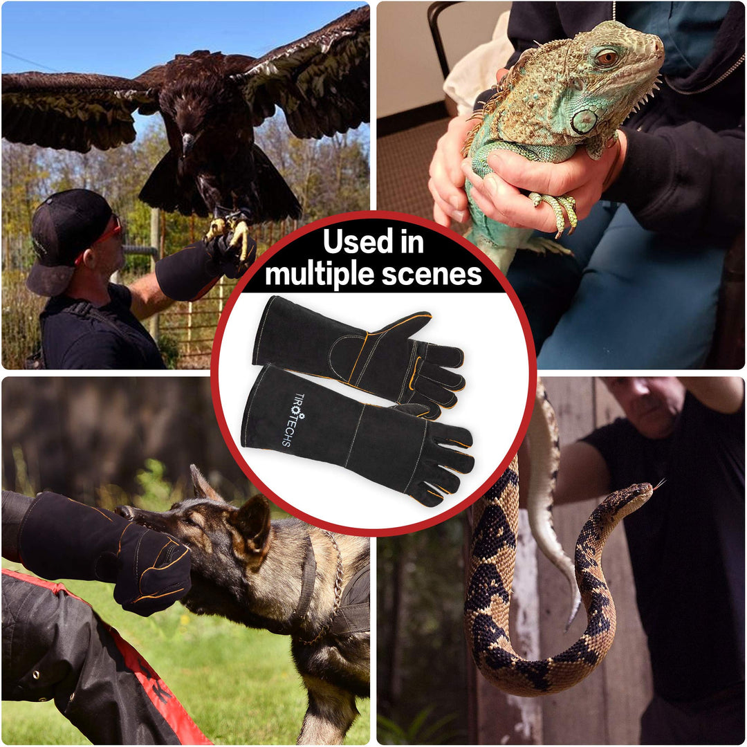 Build Trust &amp; Protect Your Hands - Bite-Proof Animal Handling Gloves for Safe &amp; Loving Pet Care with Dogs and Cats