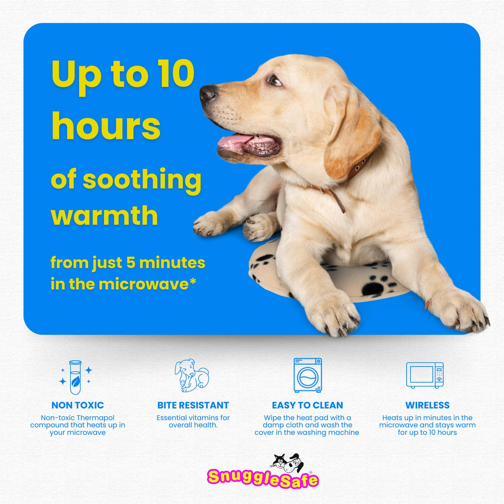 The 'Original' Microwave Heating Pad Disc Microwavable Heated Pet Bed.