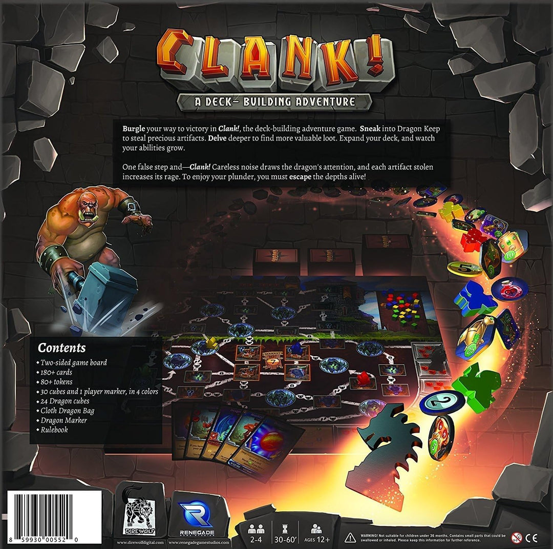 Renegade Game Studios Clank! A Deck Building Adventure!