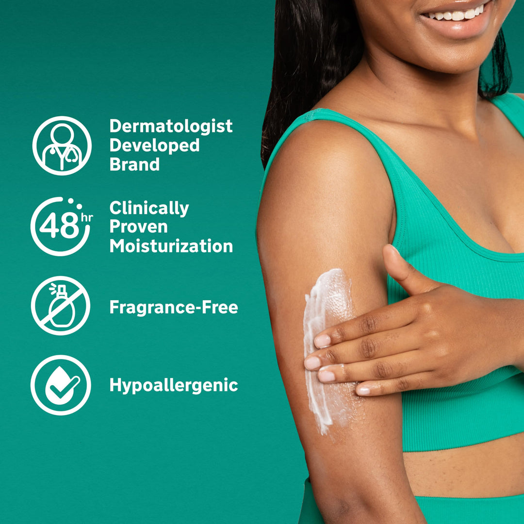Intense Dry Skin Repair Lotion + Pro-Ceramide with Vitamin E &amp; Minerals Helps to Repair Rough, Dry Skin, Fast Absorbing Lotion is Fragrance-Free and Non-Greasy, 16 fl. oz