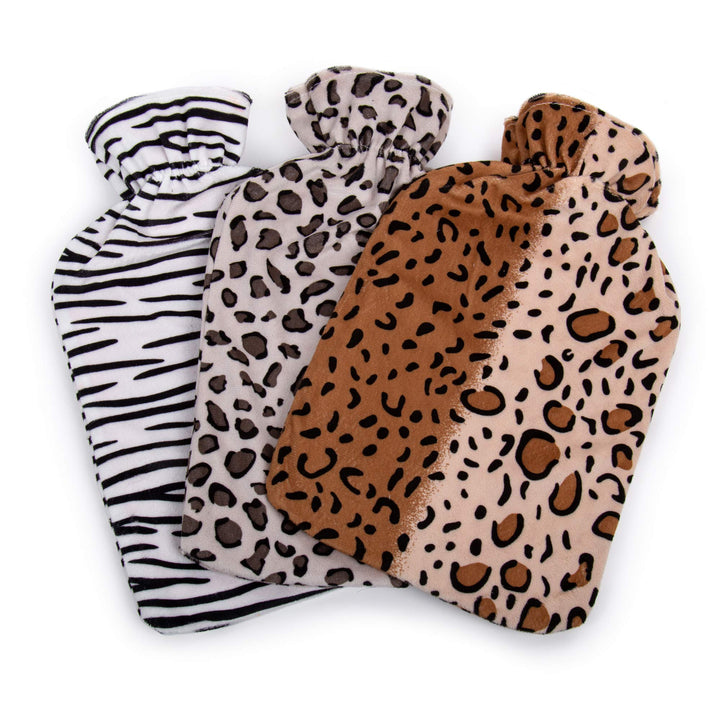Bodico Warm and Cozy Cute Leopard Hot or Cold Water Bot