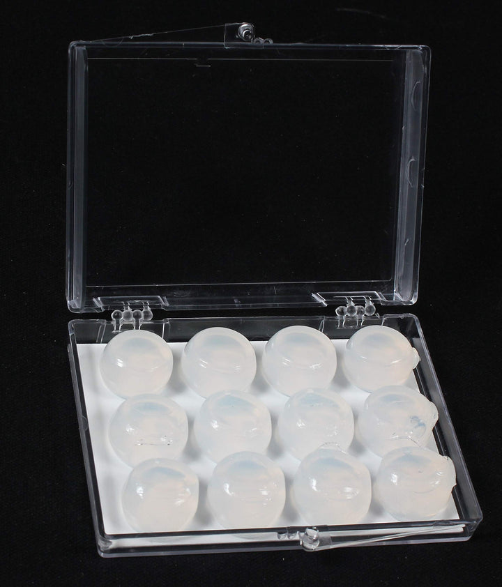 Top Med Soft Silicone Earplugs Value Pack, 6 Pairs Moldable Silicone Putty Ear Plugs for Sleeping, Snoring, Swimming, Travel