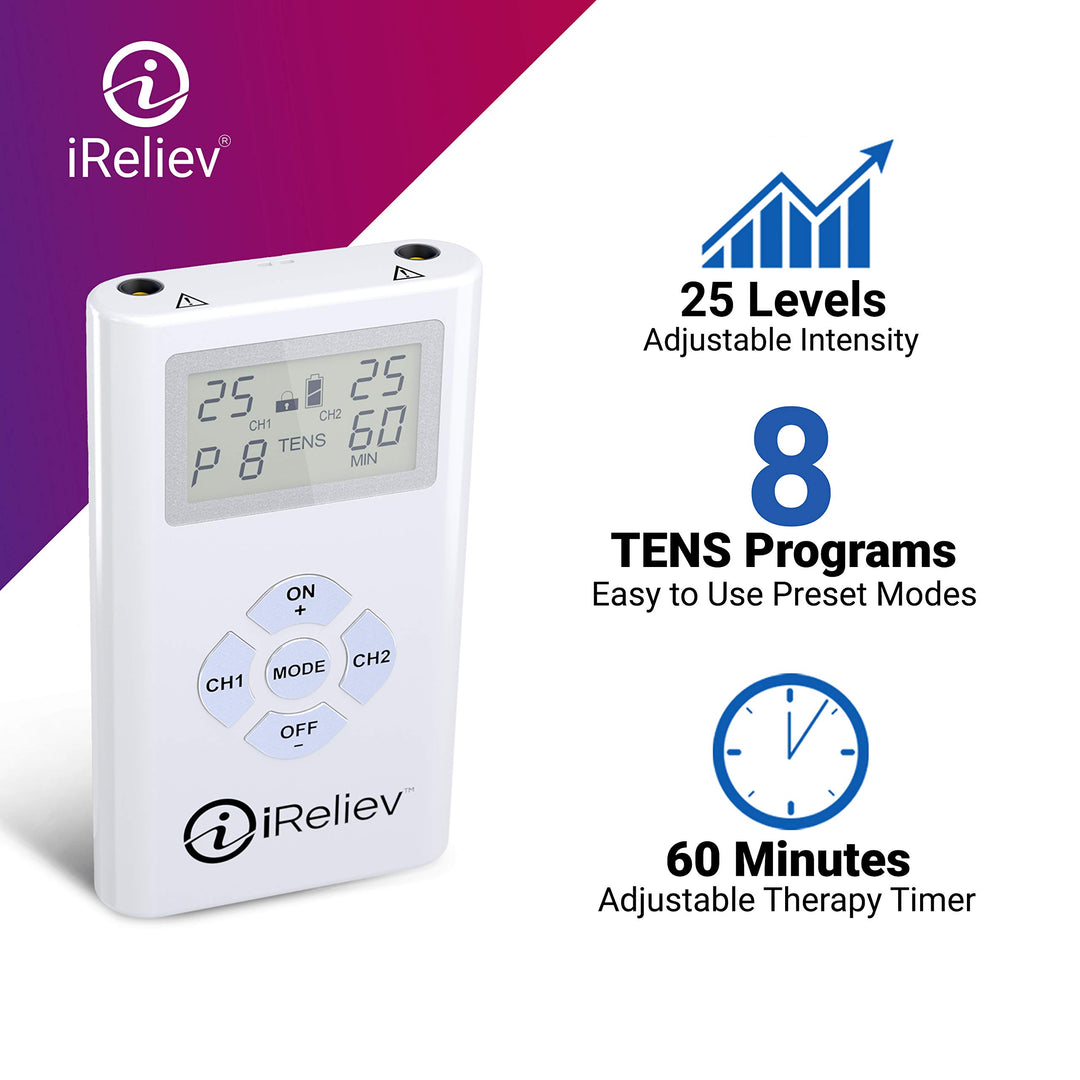 Pain Relief System Dual Channel Tens Massager
