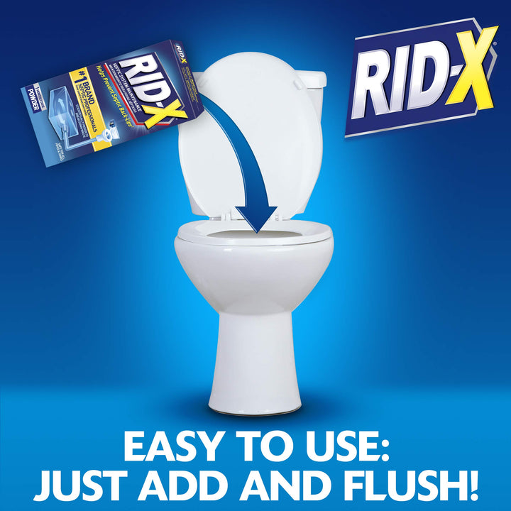 Rid-X Septic Tank System Treatment, 2-Dose Powder, 19.6
