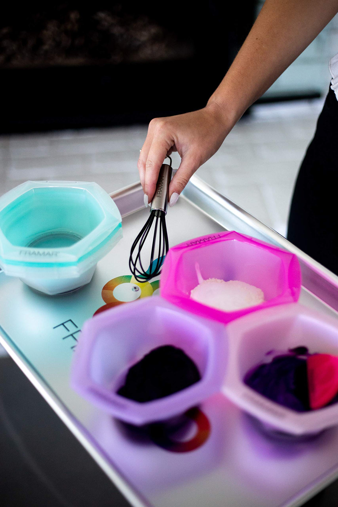 Foil It Mighty Mixer Color Whisk