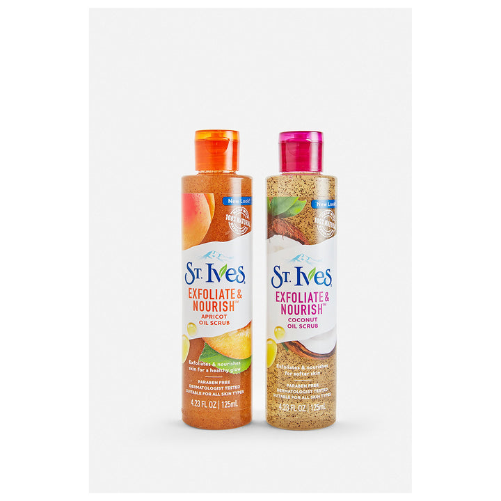 St. Ives Exfoliate &amp; Nourish Facial Oil Scrub, Apricot 4.23 oz