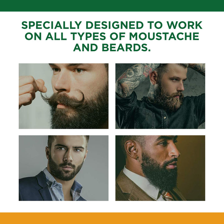 Clubman Pinaud Moustache Wax with Free Brush/Comb Applicator, Neutral, 0.5-Ounce (Pack of 3)