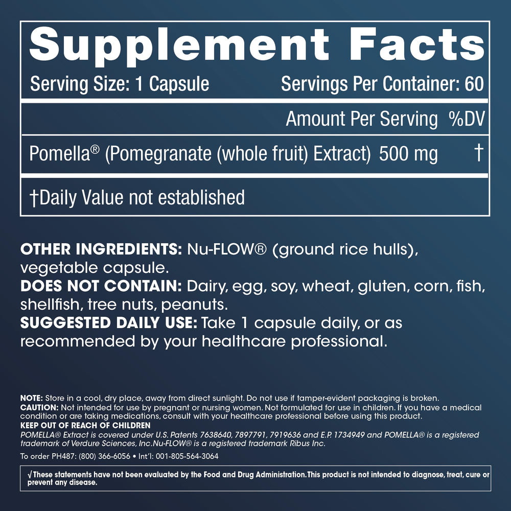 ProHealth Pomella Pomegranate Extract (500 mg, 60 Veggi