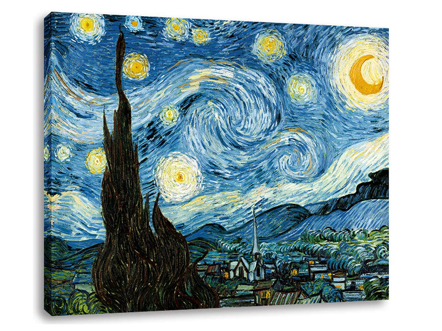 Vincent Van Gogh Starry Night Poster Wall Decor Print P