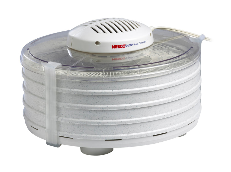 NESCO Food Dehydrator, 4 Trays, Speckled White