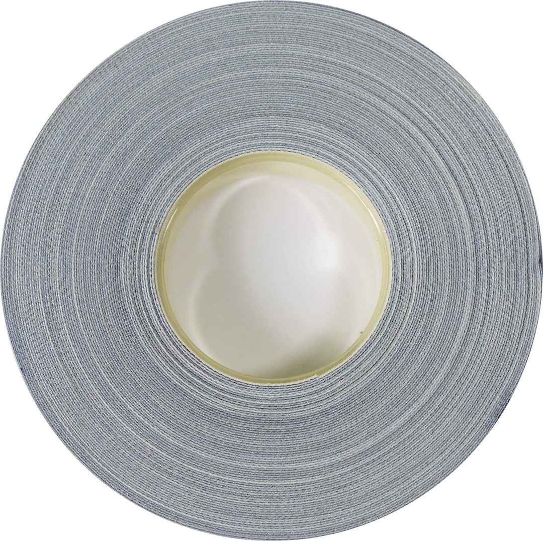 Side Tape to Protect The Edges of Your Rubber and Blade for Table Tennis Paddles - Color Blue/Silver - Width 12mm - Rolls Come in 10m (20 Rackets) and 50m (100 Rackets) (3503M10)