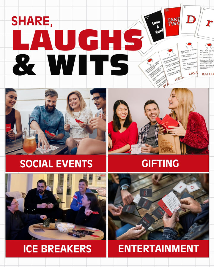 Travel Dirty Minds - Funny Card Games for Adults, Hilarious Party Games for Game Night, Couples Games, Date Night