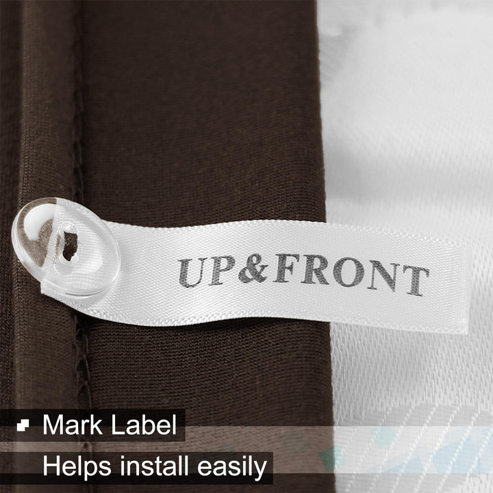 Box Spring Cover King Size - Jersey Knit &amp; Stretchy Wrap Around 4 Sides Bed Skirt for Hotel &amp; Home - King/Cal King, Brown