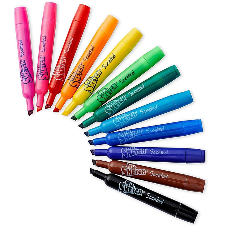 Scented Water Color Markers, 12 Color Set(20672)