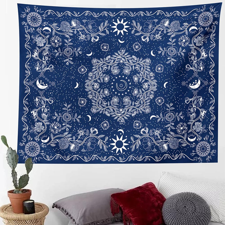 TTYQXZ Wall Tapestry Bohemian - Floral Vine Tapestry Wa
