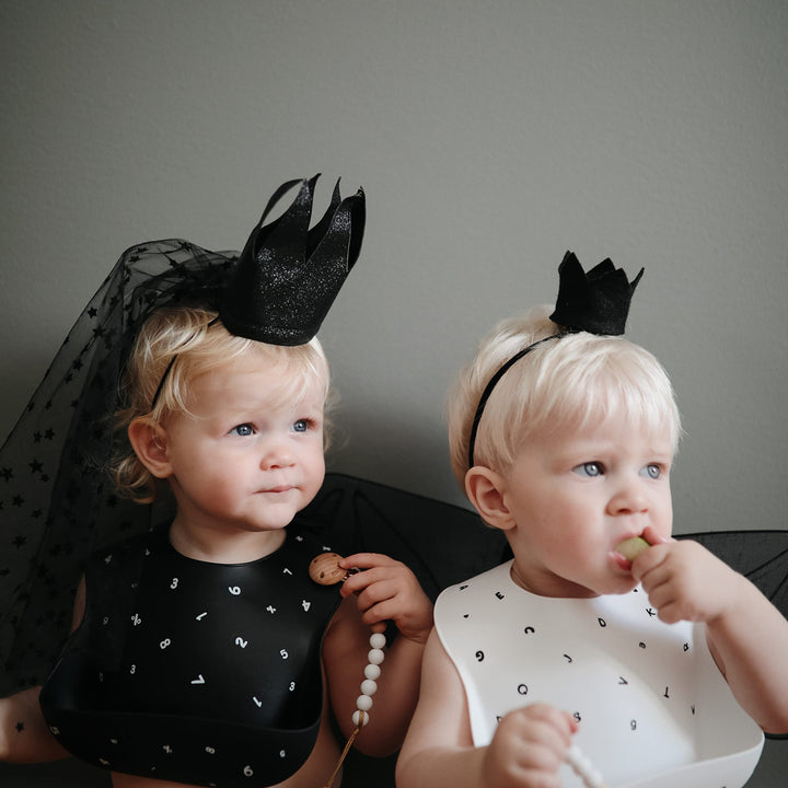 mushie Silicone Baby Bib | Adjustable Fit Waterproof Bi