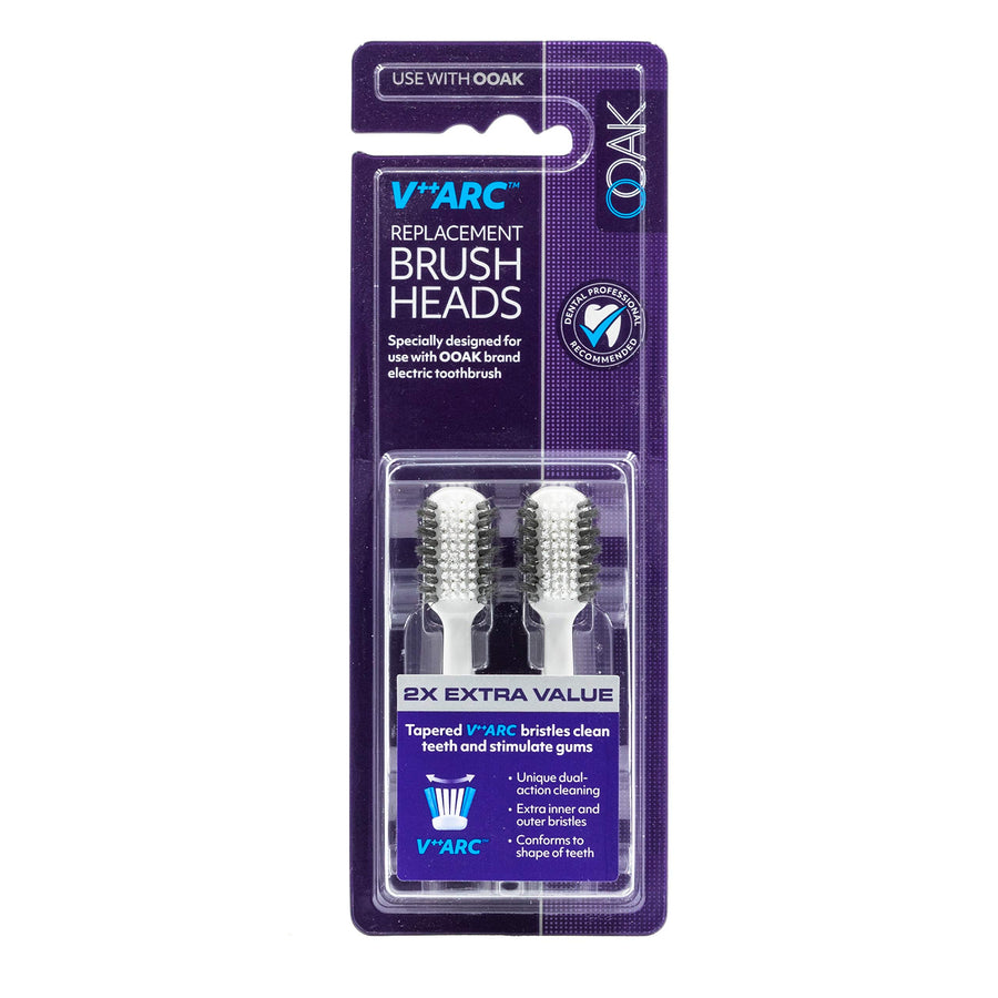 Ooak V++Arc Replacement Brush Head for Electric Toothbr