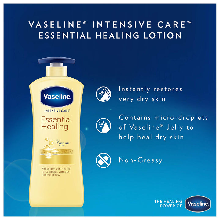 Vaseline Intensive Care Body Lotion, Essential Healing, 32 oz