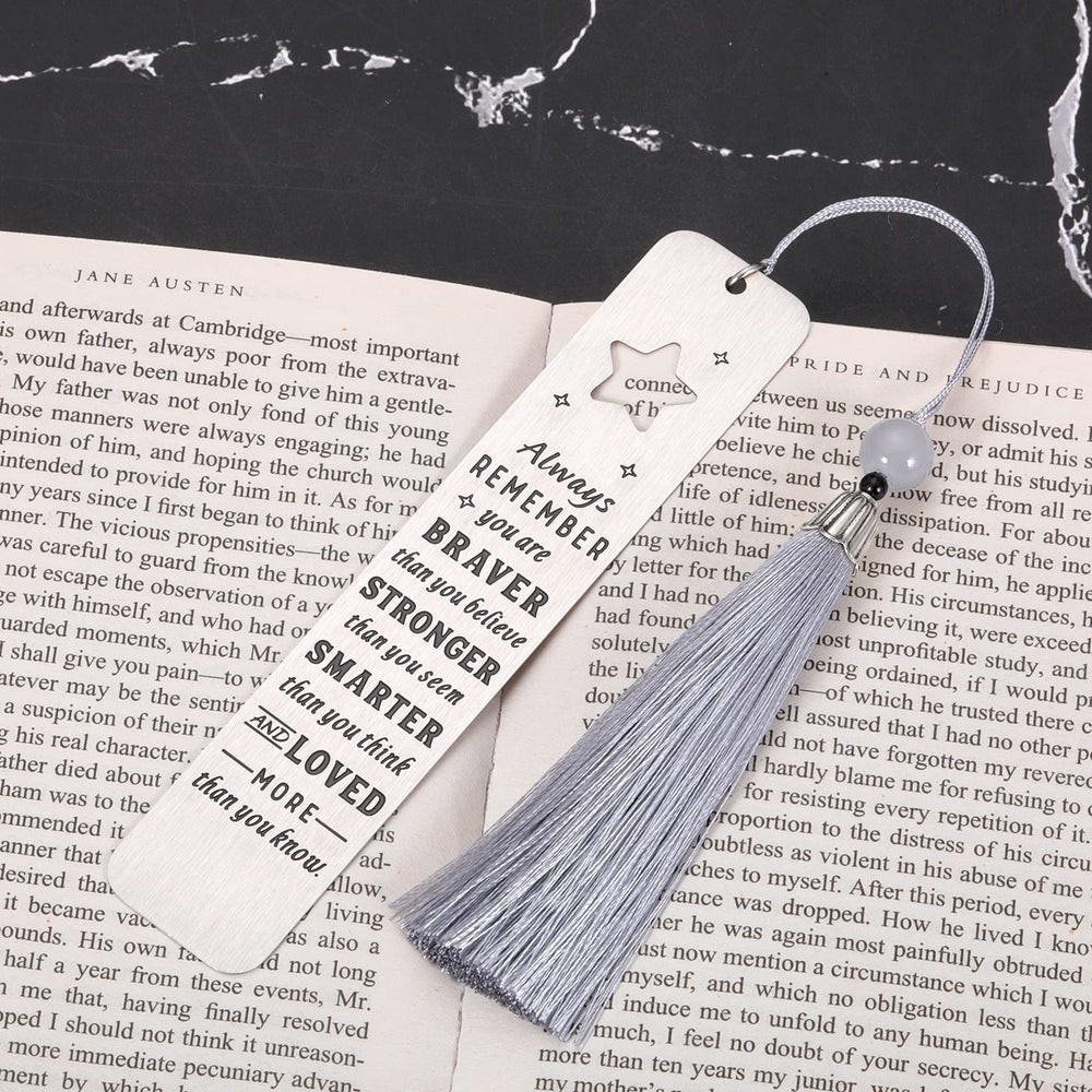 Son Daughter Back to School Gifts First Day of School Gifts for Girls Boys Inspirational Bookmarks for Book Lovers Gifts Stocking Stuffers for Women Men Valentines Day Christmas Gifts for Women Men