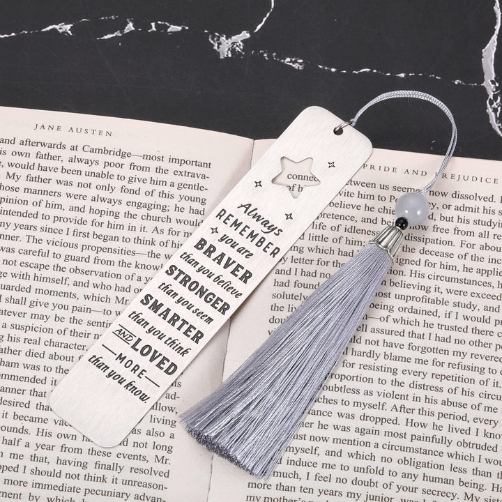 Son Daughter Back to School Gifts First Day of School Gifts for Girls Boys Inspirational Bookmarks for Book Lovers Gifts Stocking Stuffers for Women Men Valentines Day Christmas Gifts for Women Men