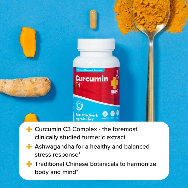 , Curcumin T4, Advanced Turmeric Formula, 60 Vegan Capsules